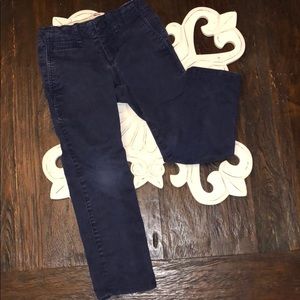 Gap kids navy blue chinos